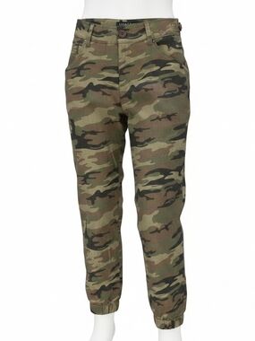 Sanctuary Camo Linen Pants